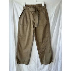 Sundance Catalog Make the Journey Culottes in Army Green Womens Size 4